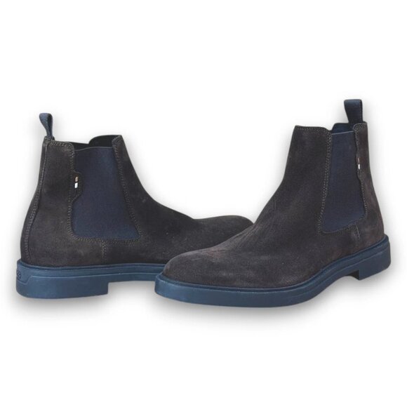 BOSS Calev Chelsea Boots Men's Dark Brown Suede US 9 (UK 8 EU 42) MSRP $230 - Picture 5 of 5